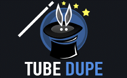 TubeDupe Cosplay logo