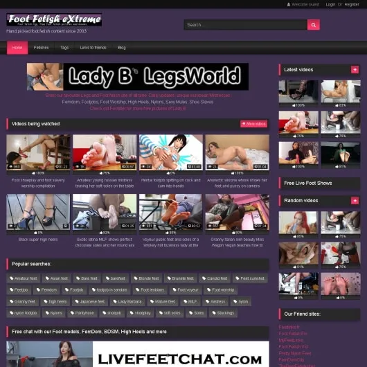 Visit FootFetishExtreme