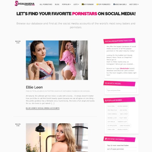 SocialMediaPornstars