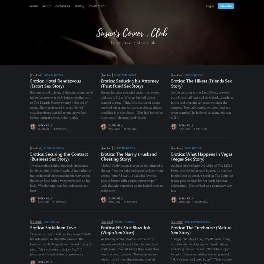 Visit SusansCorner.Club