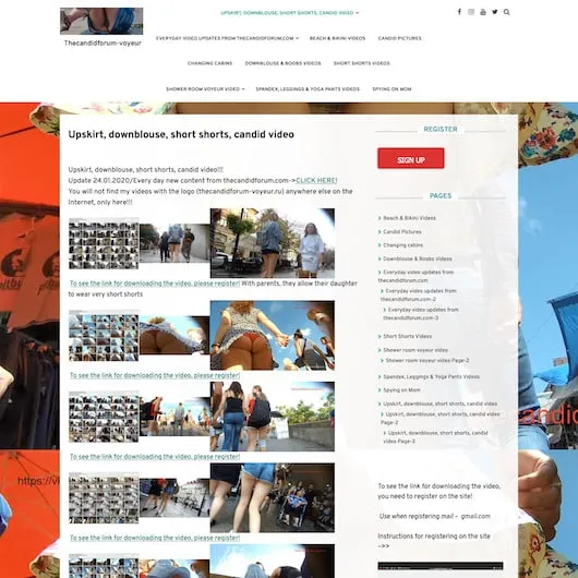 Visit TheCandidForumVoyeur