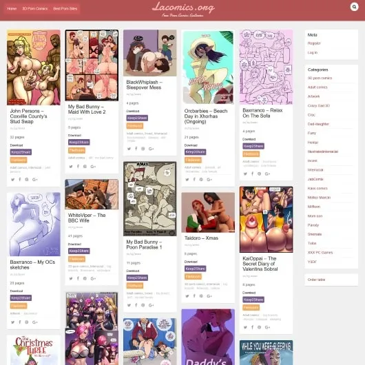 Посетите LaComics.org.