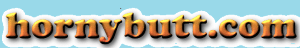 HornyButt logo