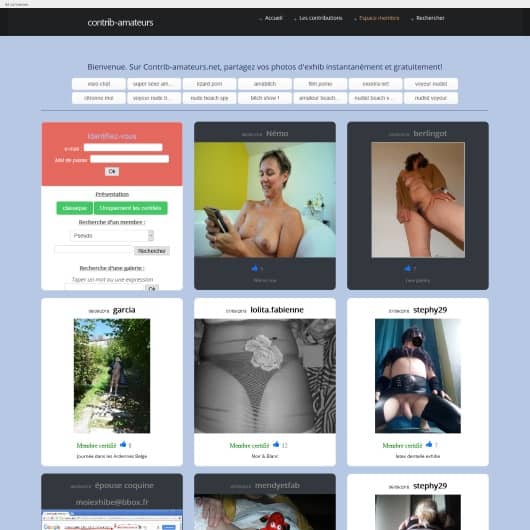 Visit Contrib-Amateurs.net