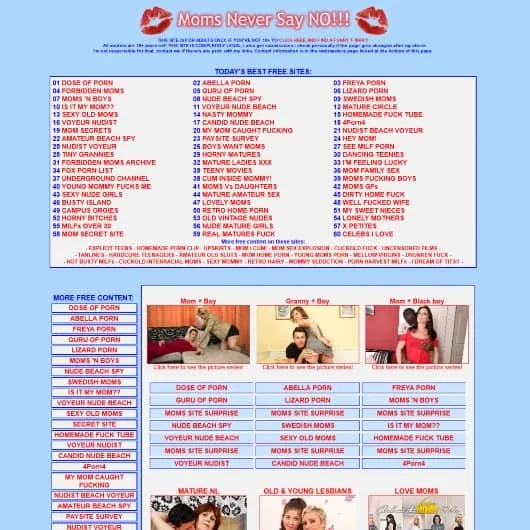 Visit MomsNeverSayNo