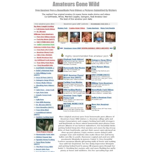 Visit Amateurs-Gone-Wild