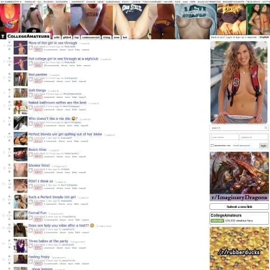 Visit /r/CollegeAmateurs