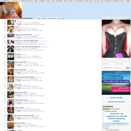 Visit /r/BurstingOut