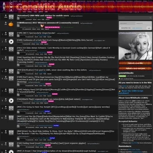 Visit /r/GoneWildAudio